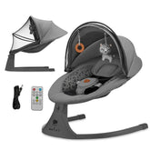 Kinderkraft Electric rocker bouncer 2in1 LUMI 2 - Mari Kali Stores Cyprus